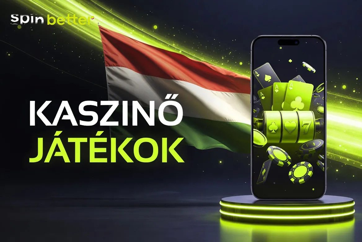 SpinBetter kaszinó játékterme magyar nyelvű kezelőfelülettel